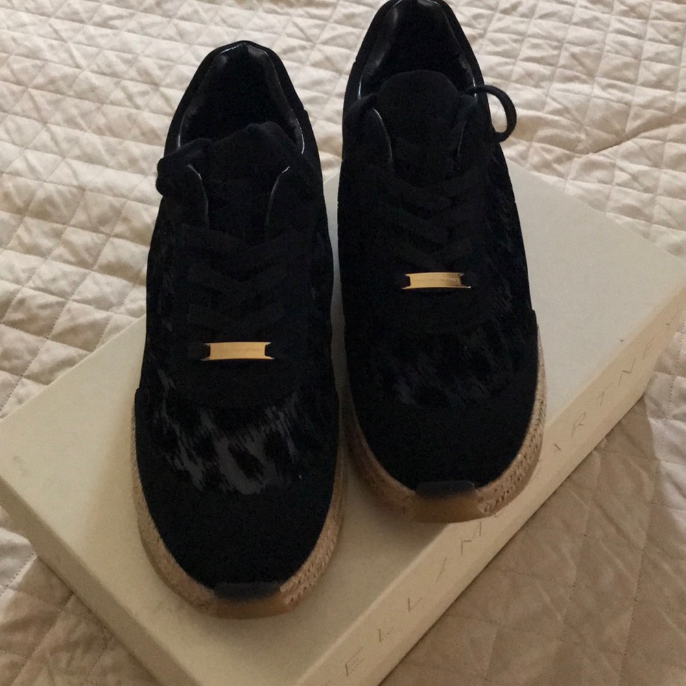 Stella McCartney espadrille gym shoes w/mesh side